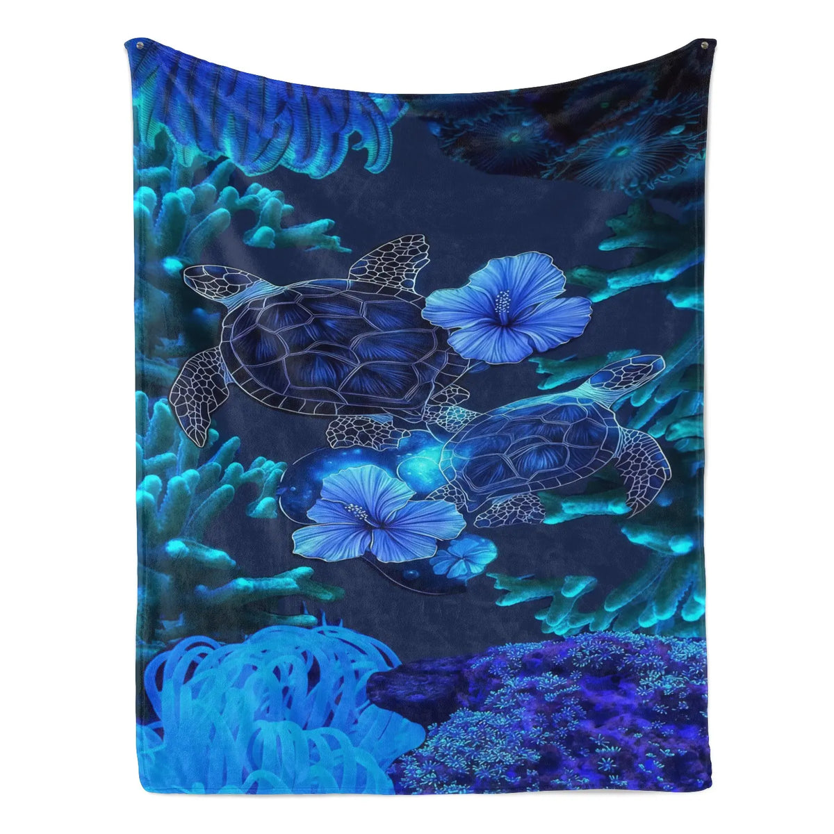 Soft Plush Warm Turtle Print Flannel Animal Blanket - Ideal for Sofas & Beds, Perfect Gift for Family & Self, Multiple Sizes Available, Soft Blankets