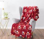 Berkshire Peanuts Halloween Plush 55x70 Throw