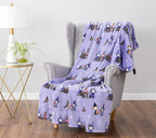 Berkshire Peanuts Halloween Plush 55x70 Throw