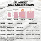 Santa Muerte Flannel Blanket Super Soft Warm Cozy Acceptance Of Fate Theme Throw For Couch Bed Living Room Travel Home Decor Unique Birthday Christmas Gift